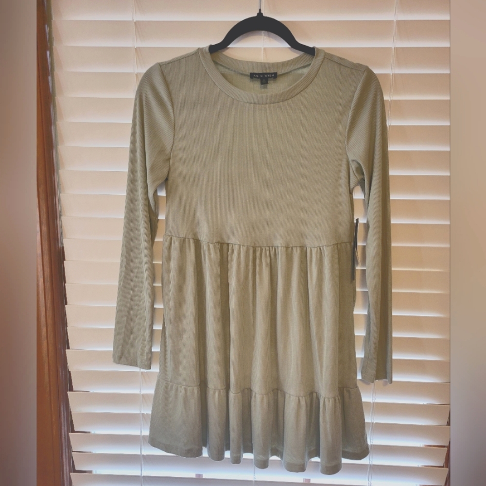 As U Wish Babydoll Dress Small
